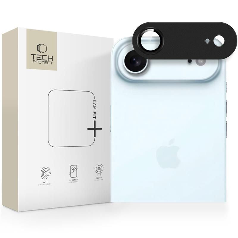 Tech-Protect Camfull Fit+ Kamera Cover til iPhone 17 Air - sort