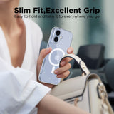 Tech-Protect FlexAir MagSafe Case til iPhone 17 - Klar Glitter