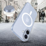 Tech-Protect FlexAir MagSafe Case til iPhone 17 - Klar Glitter