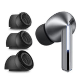 Tech-Protect Ear Tips til Samsung Galaxy Buds 3 Pro i størrelser S / M / L - sort (3 st.)