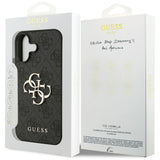 Guess 4G Big Logo Case til iPhone 17 - sort