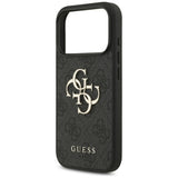 Guess 4G Big Logo Case til iPhone 17 Pro - sort