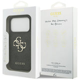 Guess 4G Big Logo Case til iPhone 17 Pro - sort