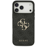 Guess 4G Big Logo Case til iPhone 17 Pro Max - sort