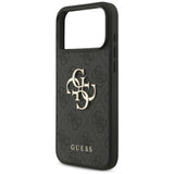 Guess 4G Big Logo Case til iPhone 17 Pro Max - sort