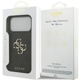 Guess 4G Big Logo Case til iPhone 17 Pro Max - sort