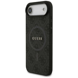 Guess 4G Ring Classic Logo MagSafe-hylster til iPhone 17 Air - sort