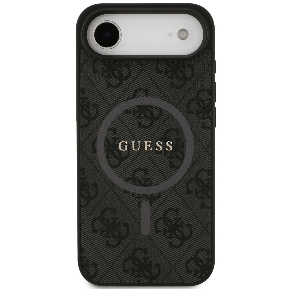 Guess 4G Ring Classic Logo MagSafe-hylster til iPhone 17 Air - sort