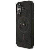 Guess 4G Ring Classic Logo MagSafe-hylster til iPhone 17 - sort