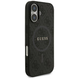 Guess 4G Ring Classic Logo MagSafe-hylster til iPhone 17 - sort