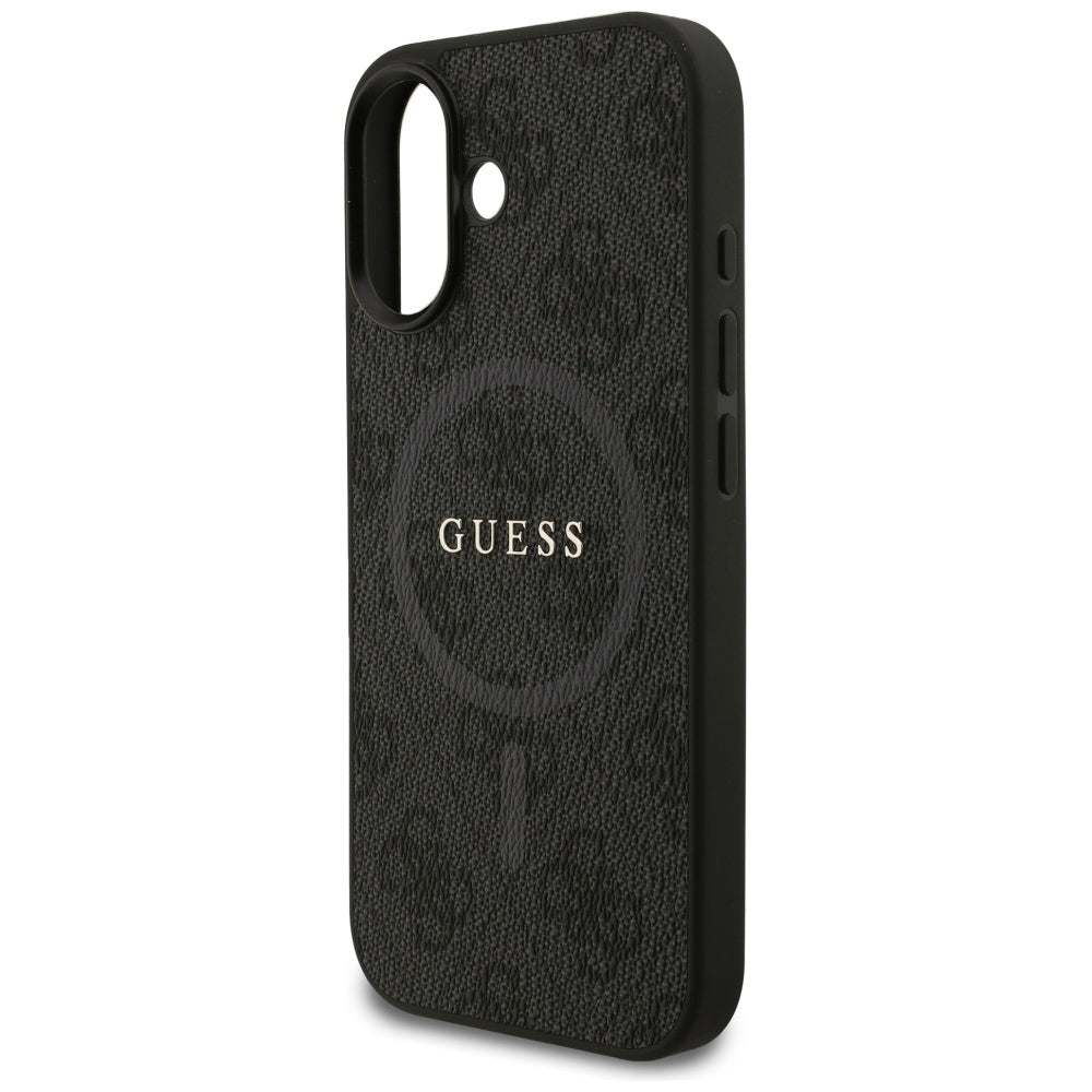 Guess 4G Ring Classic Logo MagSafe-hylster til iPhone 17 - sort