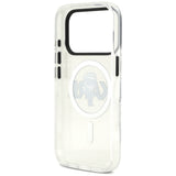 Karl Lagerfeld IML Karl Sketch Logo MagSafe Case til iPhone 17 Pro - Gennemsigtig