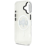 Karl Lagerfeld IML Karl Sketch Logo MagSafe Case til iPhone 17 - Gennemsigtig