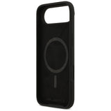 Karl Lagerfeld Silicone Karl & Choupette Ring MagSafe Case til iPhone 17 Air - sort