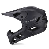 Wozinsky Full Face Bike Helmet with Detachable Visor 57-59 cm - Black