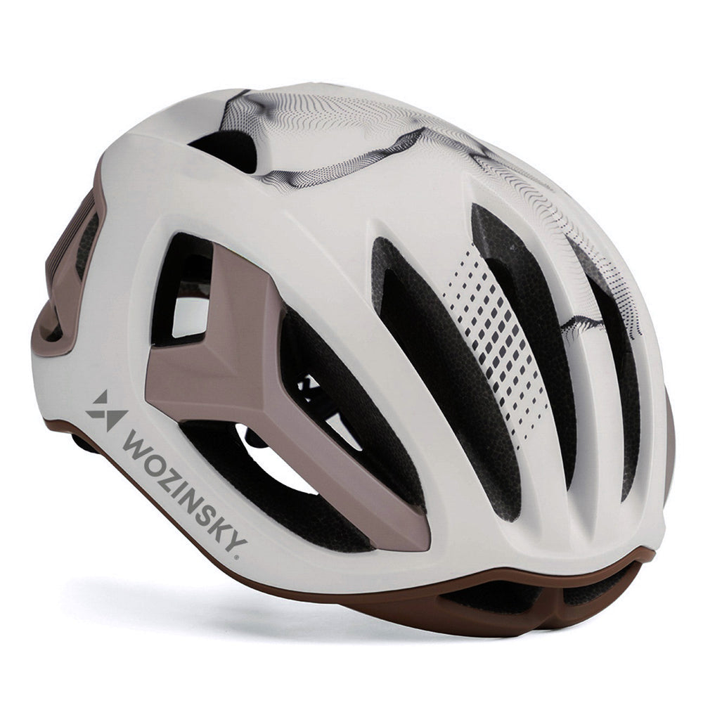 Wozinsky Ultrathin Road Bike Helmet L - Taupe