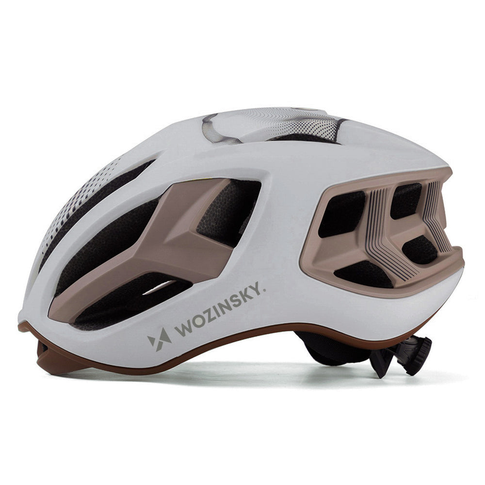 Wozinsky Ultrathin Road Bike Helmet L - Taupe