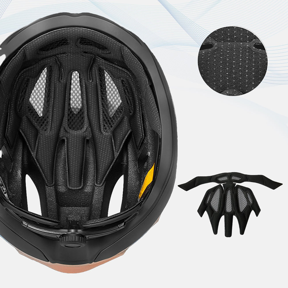 Wozinsky Ultrathin Road Bike Helmet L - Taupe