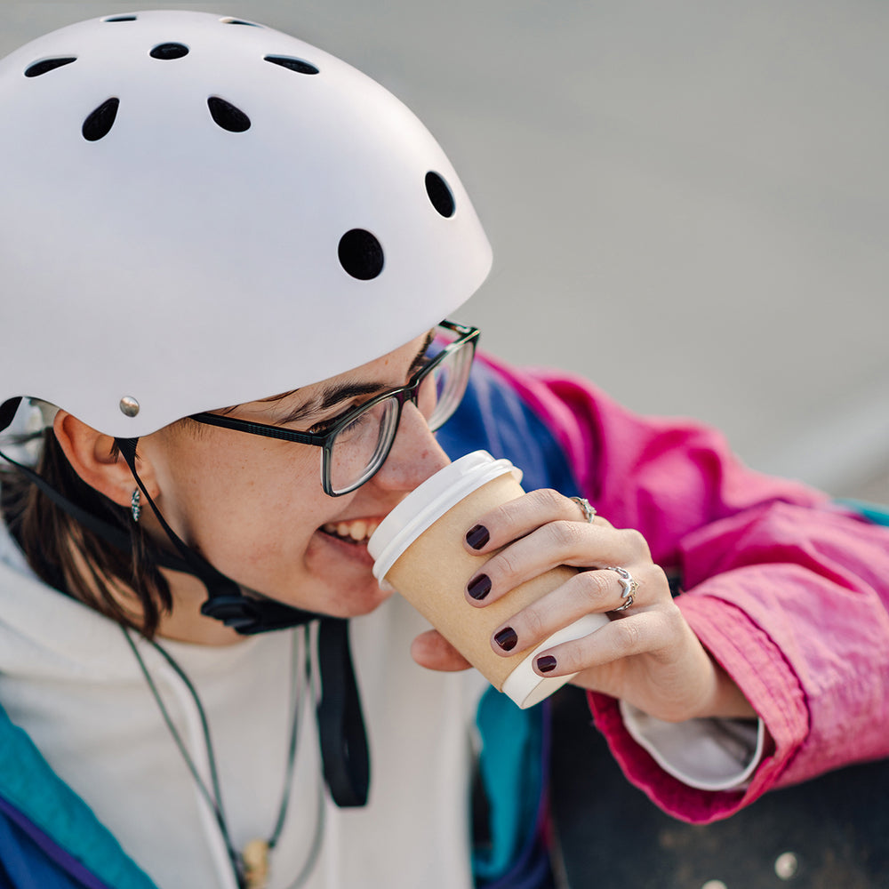 Wozinsky Lightweight BMX/Scooter Helmet S - White