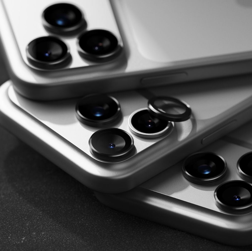 Ringke Camera Frame Protector 2-pack til iPhone 17 Pro / 17 Pro Max - sort