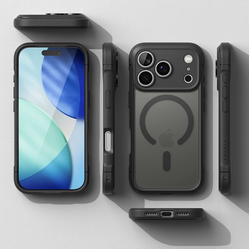 Ringke Fusion Bold Magnetic MagSafe Case for iPhone 17 Pro - Matte Black