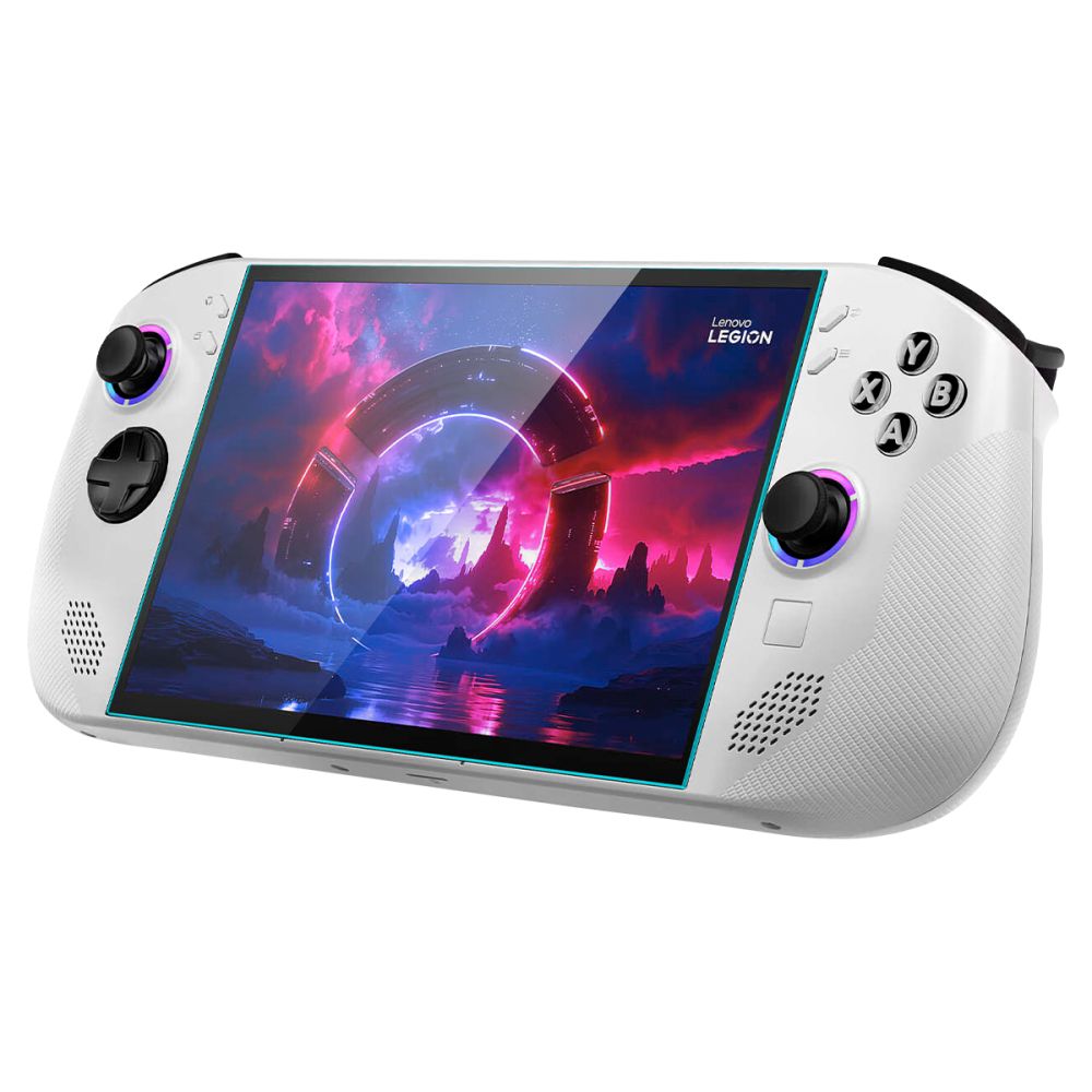 Spigen Glas.tR Slim 2-pakke hærdet glas til Lenovo Legion GO S - sort