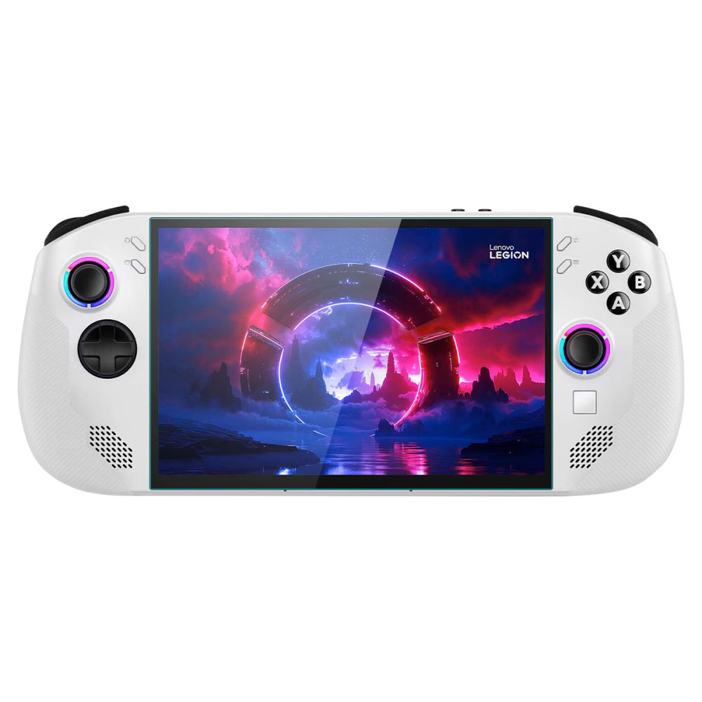 Spigen Glas.tR Slim 2-pakke hærdet glas til Lenovo Legion GO S - sort