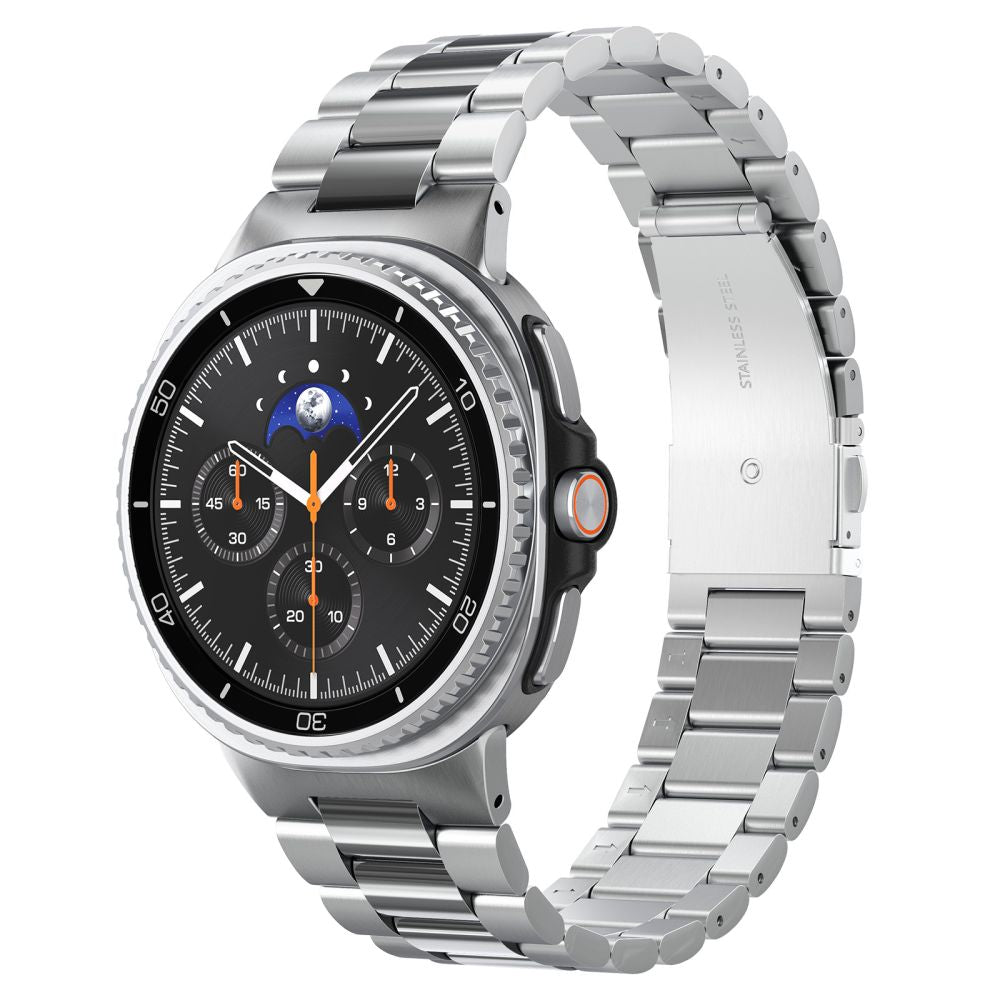 Spigen Modern Fit Band til Samsung Galaxy Watch 40/44/46 mm - Sølv