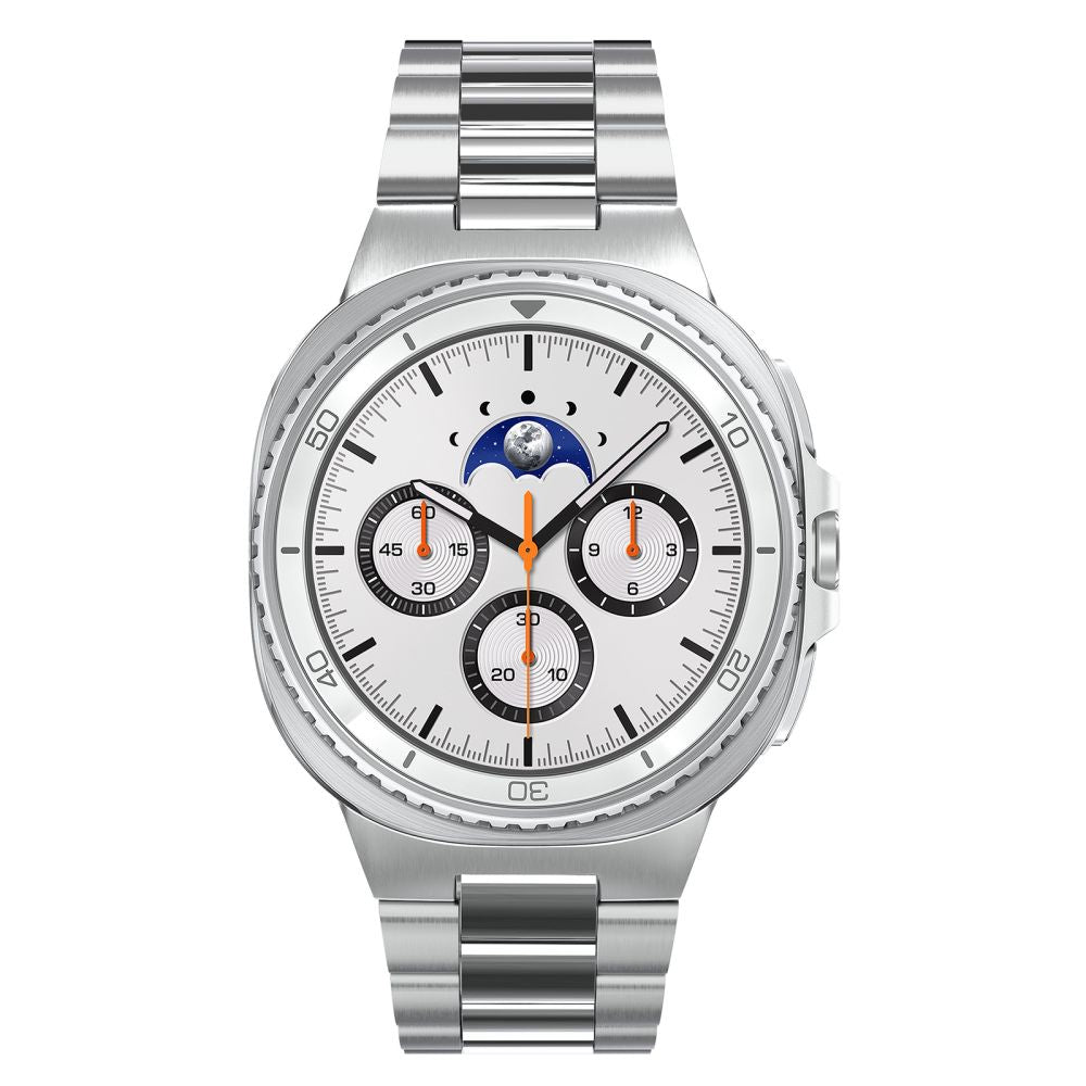 Spigen Modern Fit Band til Samsung Galaxy Watch 40/44/46 mm - Sølv