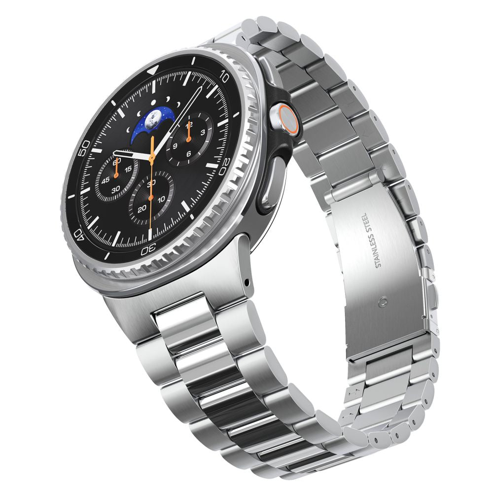 Spigen Modern Fit Band til Samsung Galaxy Watch 40/44/46 mm - Sølv