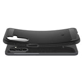 Spigen Rugged Armor Case til Samsung Galaxy A17 - Matte Black