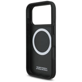 BMW M Perforeret Stripe Logo MagSafe Case til iPhone 17 Pro - Navy Blue
