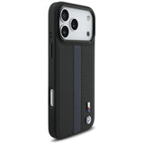 BMW M Perforated Stripe Logo MagSafe Case for iPhone 17 Pro Max - Blue