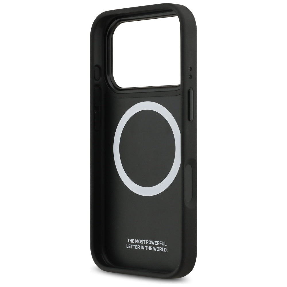 BMW M Perforeret Stripe Logo MagSafe Case til iPhone 17 Pro - Blå