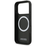 BMW M Perforeret Stripe Logo MagSafe Case til iPhone 17 Pro - Blå