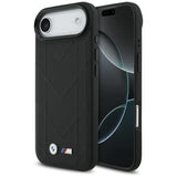 BMW M Quilted Logo MagSafe Case til iPhone 17 Air - sort