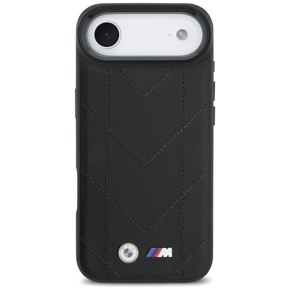 BMW M Quilted Logo MagSafe Case til iPhone 17 Air - sort