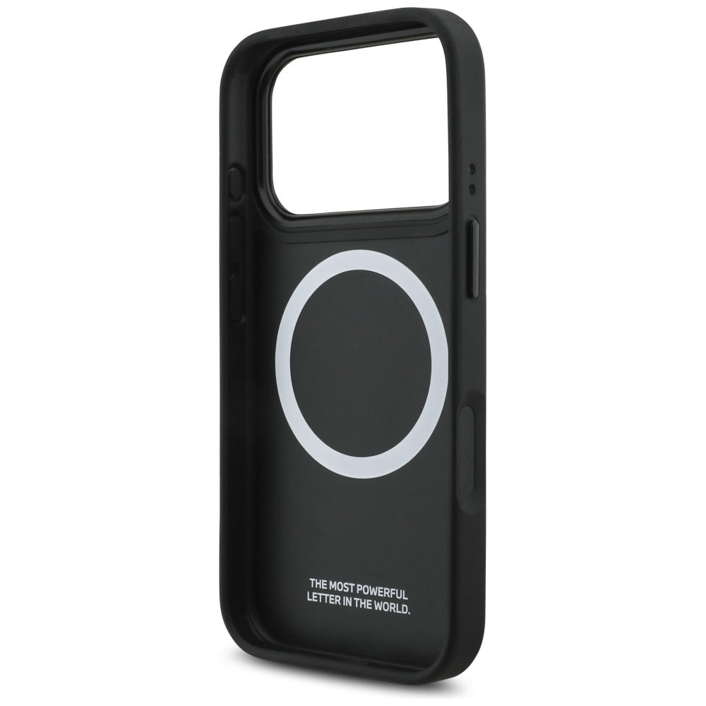 BMW M Quilted Logo MagSafe Case for iPhone 17 Pro - Black