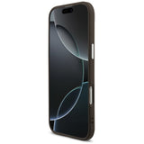 Guess 4G Big 4G Classic Logo Case til iPhone 17 Air - brun og sølv