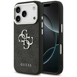 Guess 4G Big 4G Classic Logo-hylster til iPhone 17 Pro - sort