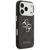 Guess 4G Big 4G Classic Logo-hylster til iPhone 17 Pro - sort