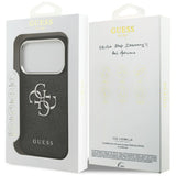 Guess 4G Big 4G Classic Logo-hylster til iPhone 17 Pro - sort