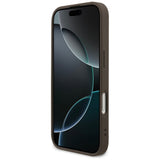 Guess 4G Classic Case for iPhone 17 - Brown