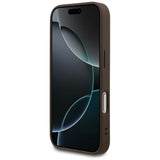 Guess 4G Classic Case for iPhone 17 Pro - Brown