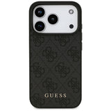 Guess 4G Classic Case til iPhone 17 Pro - sort