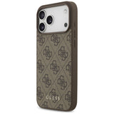 Guess 4G Classic Case til iPhone 17 Pro Max - Brunt
