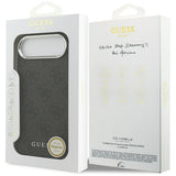 Guess 4G Classic Logo MagSafe-hylster til iPhone 17 Air - sort