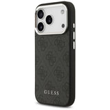 Guess 4G Classic Logo MagSafe-hylster til iPhone 17 Pro - sort
