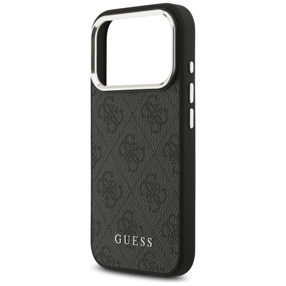 Guess 4G Classic Logo MagSafe-hylster til iPhone 17 Pro - sort