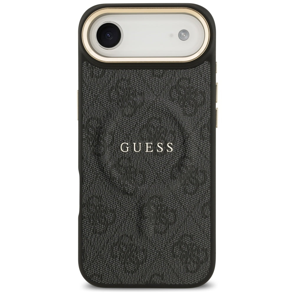 Guess 4G PU Classic Logo MagSafe-hylster til iPhone 17 Air - sort